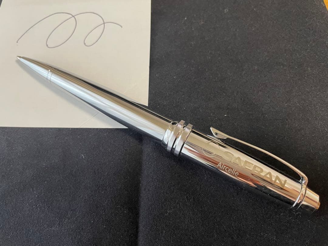 Cross Safran Logo Writing Set with Fountain Pen and Ballpoint Pen — Japan Import