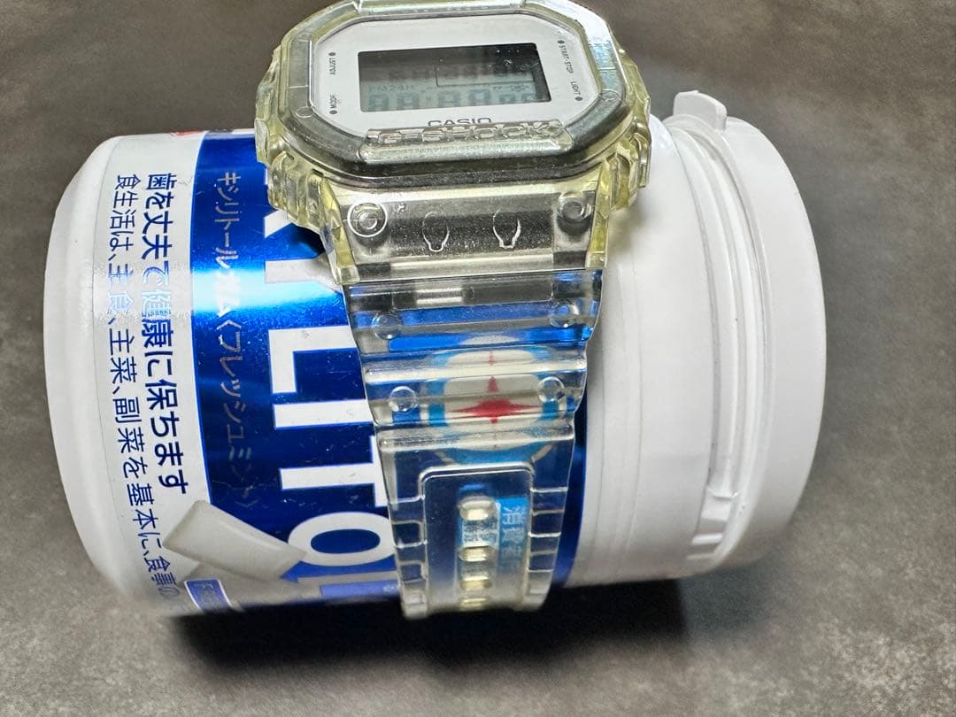 Casio G-Shock Clear Skeleton DWE-5610 with Carbon Core Guard Structure and 20 Bar Water Resistance — Japan Import
