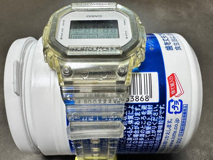 Casio G-Shock Clear Skeleton DWE-5610 with Carbon Core Guard Structure and 20 Bar Water Resistance — Japan Import