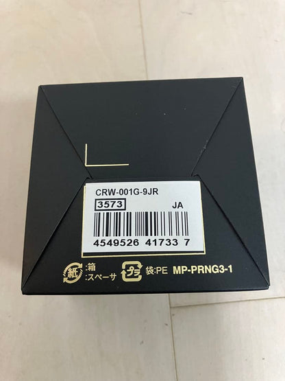 Casio CRW-001G-9JR Gold Ring Watch — Japan Import