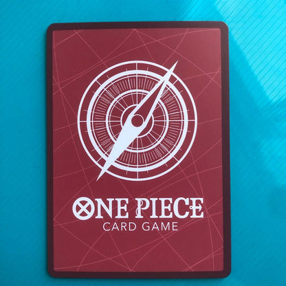 One Piece Yamato Leader Parallel OP16-079 Battle of Destiny trading card in sleeve