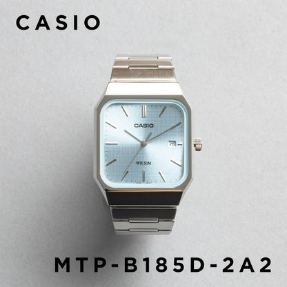 Casio MTP-B185D Series Analog Watch with Stainless Steel Case and Band — Japan Import
