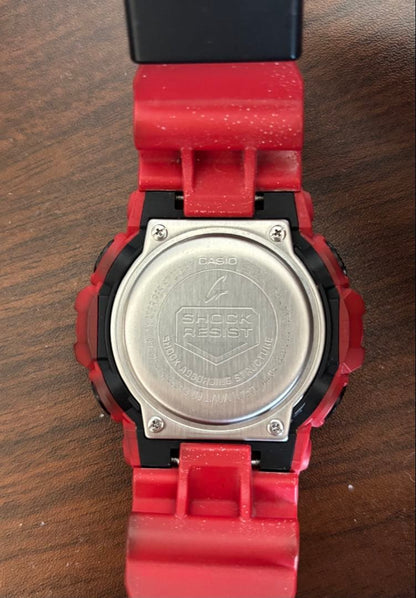 Casio G-Shock GA-700-4A Red Digital Watch — Japan Import