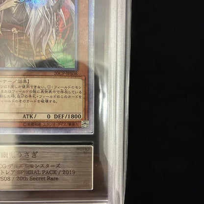 Ars10 Youki Usagi 20th Secret Rare collectible card in crystal pack from Japan