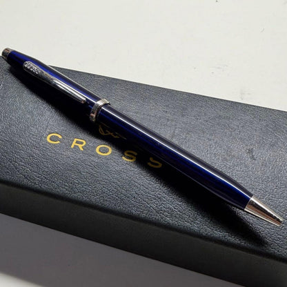 Cross Classic Century Translucent Blue Lacquer Ballpoint Pen