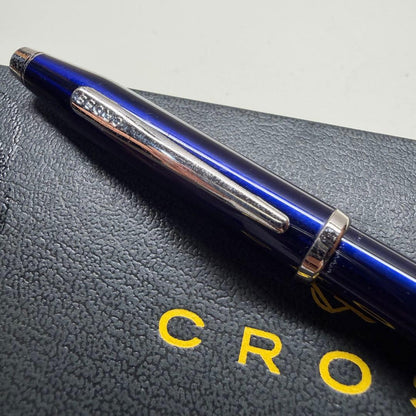Cross Classic Century Translucent Blue Lacquer Ballpoint Pen