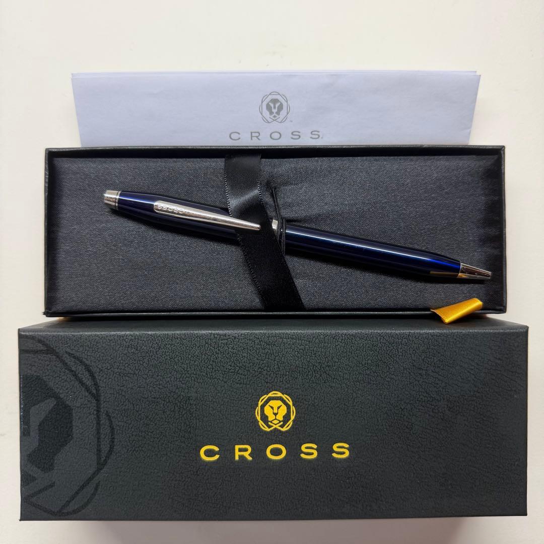 Cross Classic Century Translucent Blue Lacquer Ballpoint Pen