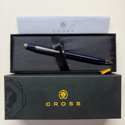 Cross Classic Century Translucent Blue Lacquer Ballpoint Pen