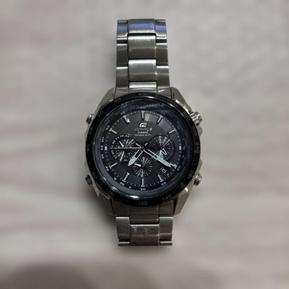 Casio Edifice Black Chronograph Watch