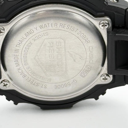 Casio G-Shock G-5600E-1JF Solar Watch