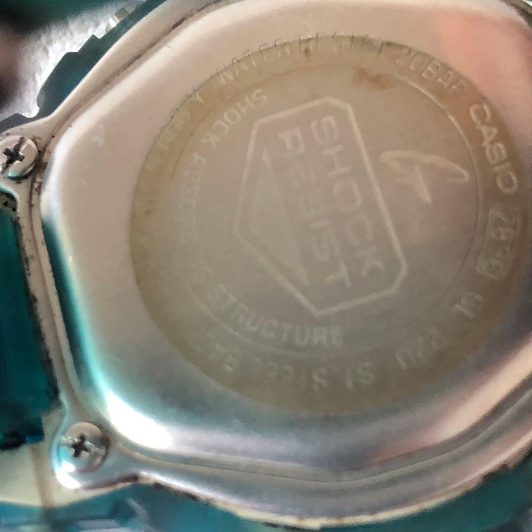 Casio G-Shock Digital Watch with Transparent Blue Resin Band and 20BAR Water Resistance — Japan Import