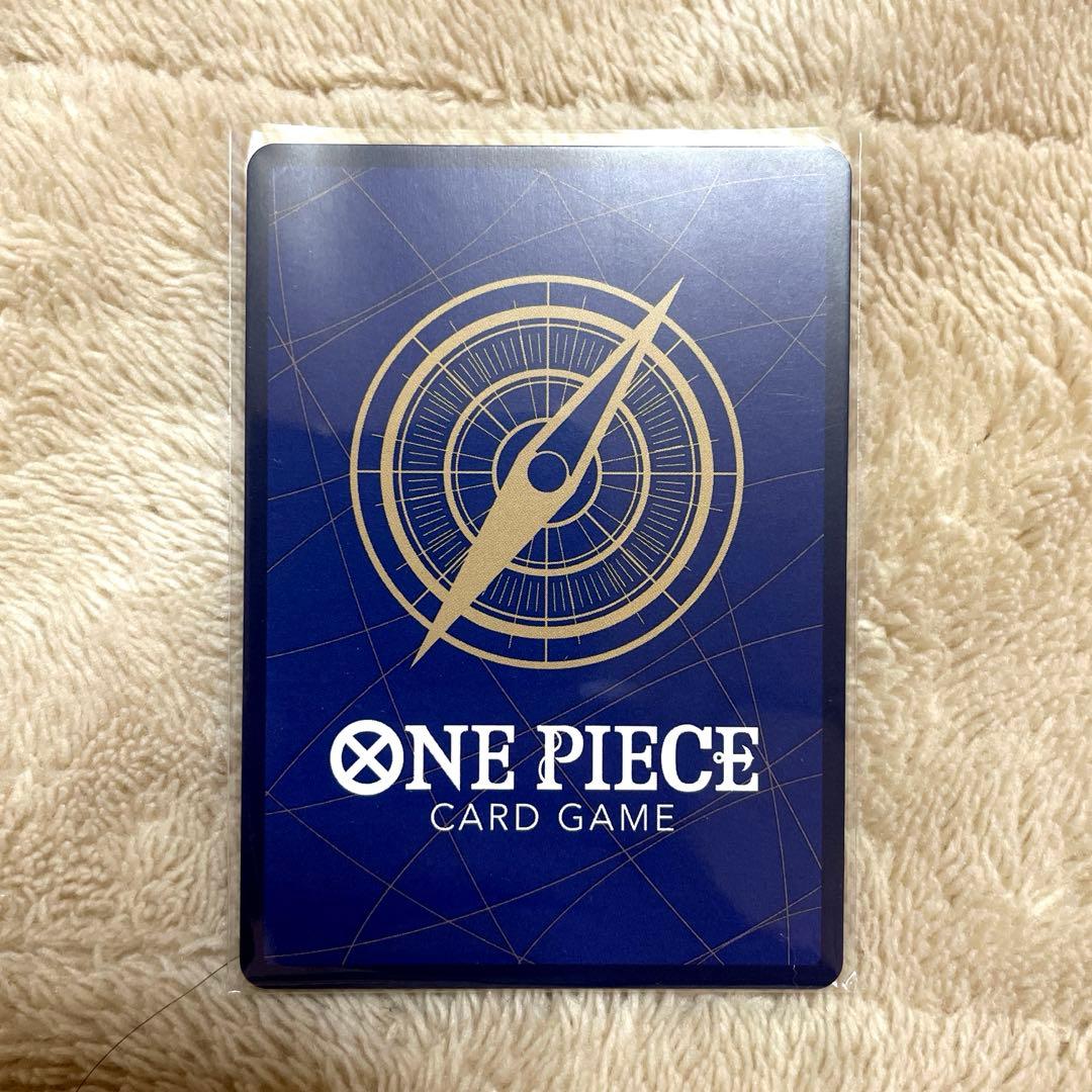 One Piece Card Game Dual Conquerors Vince Smoke Reiju SR Parallel card in acrylic case
