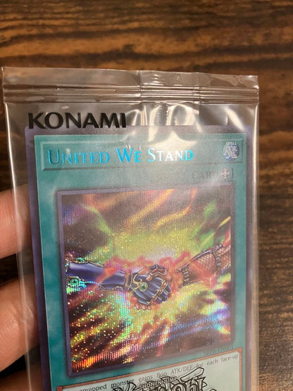 Yu-Gi-Oh Gathering of Power blue secret rare English card unopened Japan import limited 300