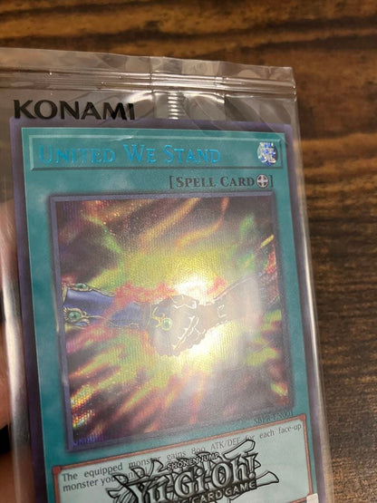Yu-Gi-Oh Gathering of Power blue secret rare English card unopened Japan import limited 300