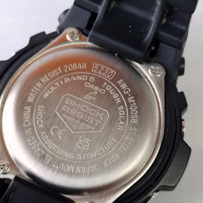 Casio G-Shock AWG-M100SB-2AJF Radio-Controlled Solar Watch for Men