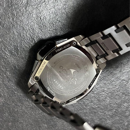 Casio OCEANUS Men’s Watch OCW-T750TDC-7AJF Solar Radio Quartz Titanium White — Japan Import
