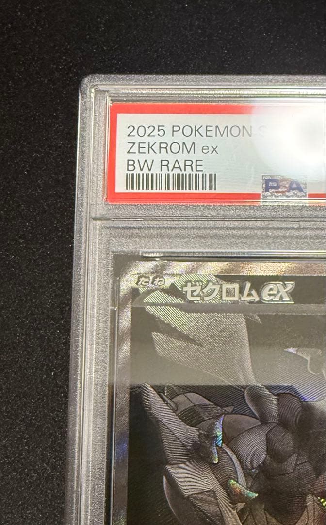 PSA10 graded Pokemon Card Game Zekrom ex BWR SV11B 174/086 Black Bolt card with protective case
