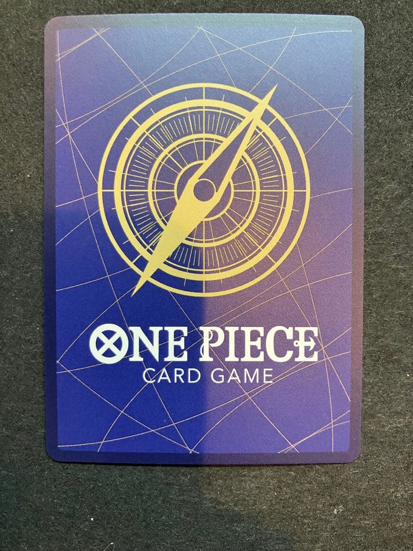 One Piece Portgas D. Ace OP13-119 SEC Parallel trading card in sleeve, Japanese version