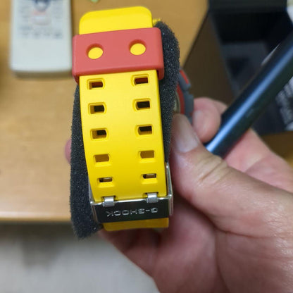 Casio G-Shock GA-110Y-9AJF Watch with Yellow and Gray Design, 20ATM Waterproof — Japan Import