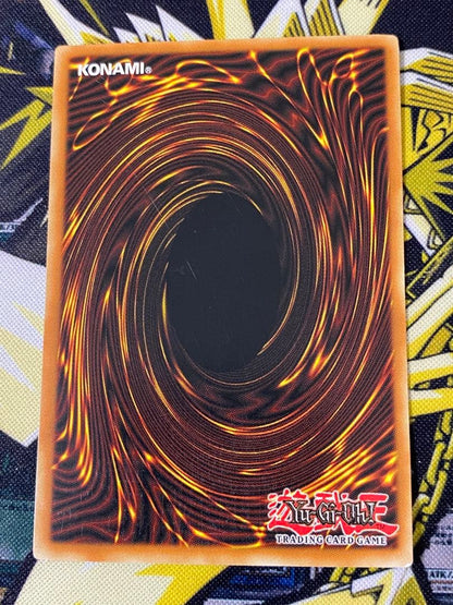 Bandai Yu-Gi-Oh Red Demons Dragon English Version Relief Unlimited card with signs of wear