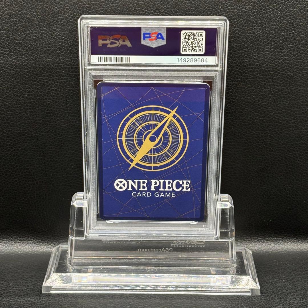 Brandname One Piece Franky OP07-107 R 3rd Anniversary PSA 9 graded card Japan import