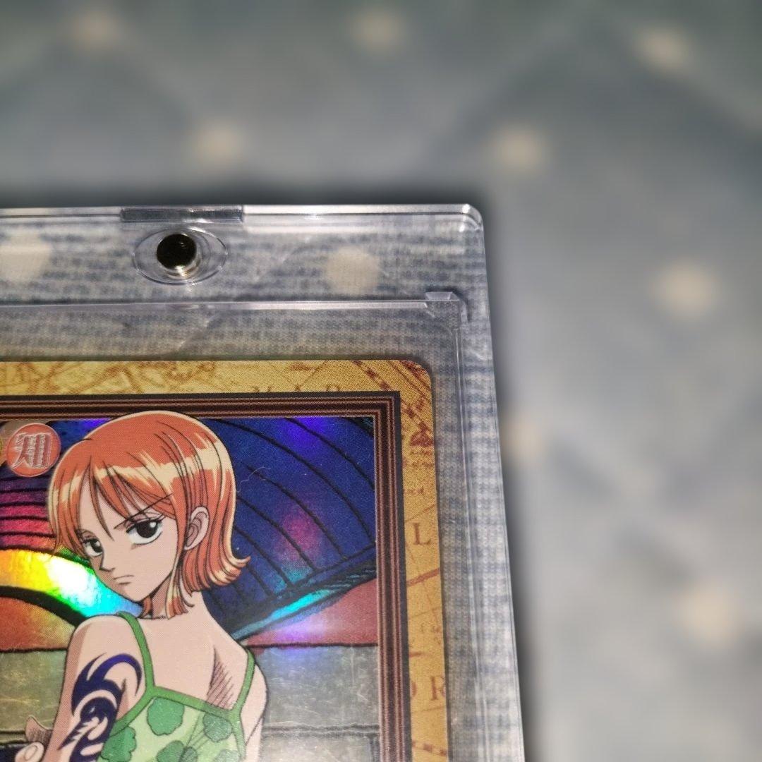 Bandai One Piece Carddass Hyper Battle vintage trading card Nami C151 featuring Arlong crew chief
