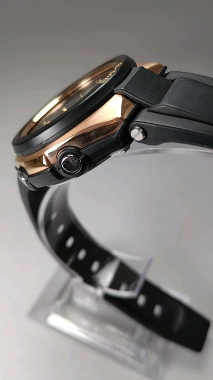 Casio Baby-G G-MS MSG‑400G‑1A1JF Metal Case Rose Gold Accents