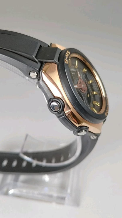 Casio Baby-G G-MS MSG‑400G‑1A1JF Metal Case Rose Gold Accents