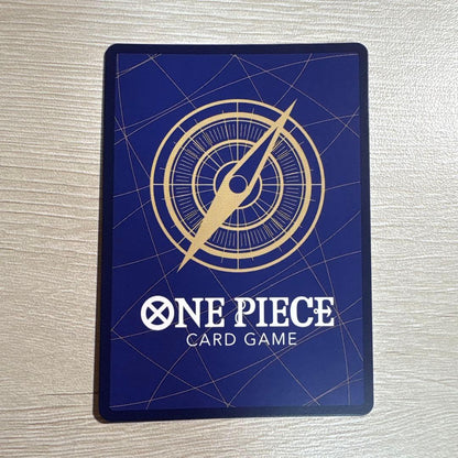 One Piece trading card of Uta SEC model OP02-120 with star symbol from Japan import