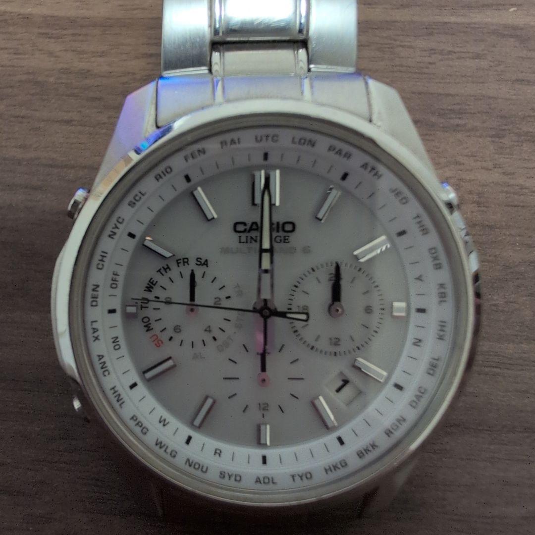 Casio Lineage LIW-M610 Radio Wave Solar Watch With White Dial — Japan Import