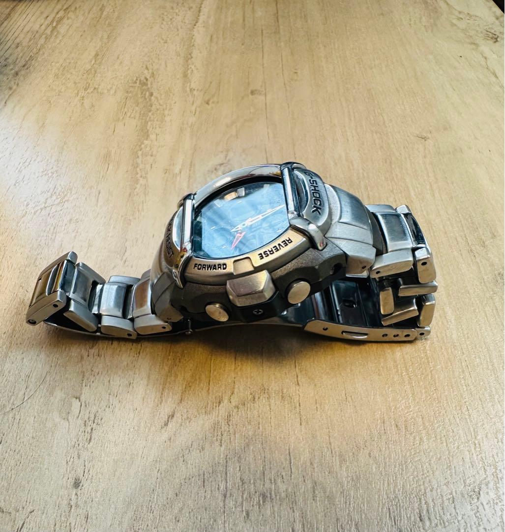Casio G-Shock Stainless Steel Silver Watch with Shock Resistance — Japan Import
