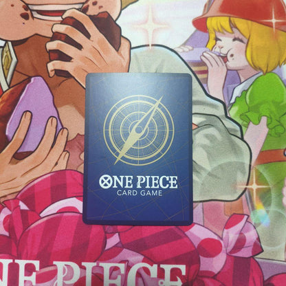 One Piece Monkey D. Luffy OP15 SR Japanese game card model OP15-060 front view