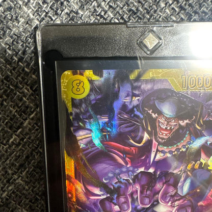 Anime One Piece Marshall D. Teach character trading card featuring power 10000 and cost 8