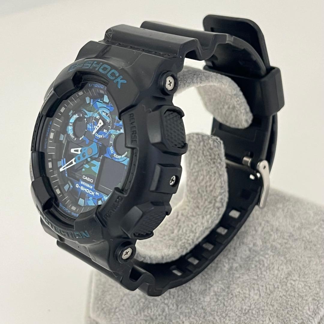 Casio G-Shock GA-100CB Movable Watch with Camouflage Pattern