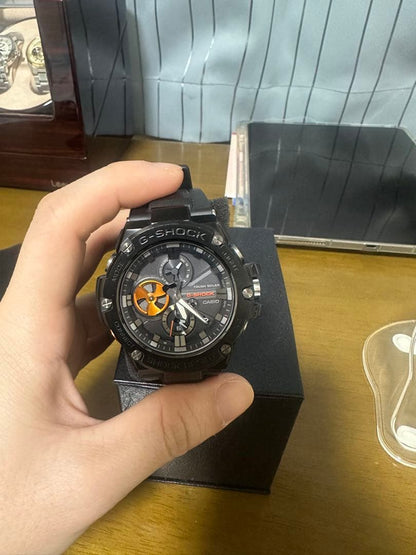 Casio G-Shock GST-B100 G-Steel Watch with Bluetooth Solar Power and Shock Resistance — Japan Import