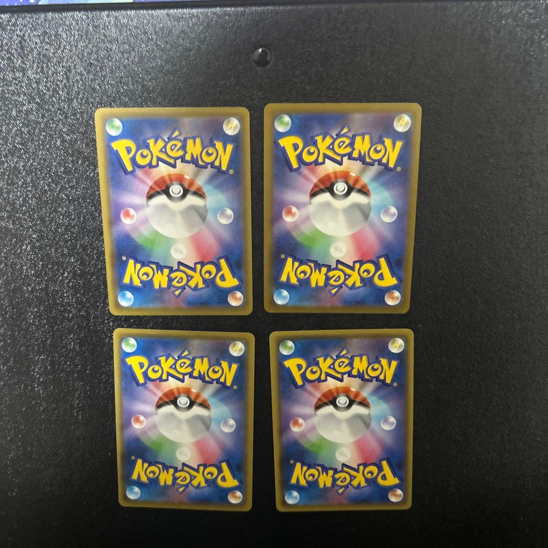 Pokemon Card Game Support Promo Box Collection Set featuring Japanese promo support cards in double sleeves