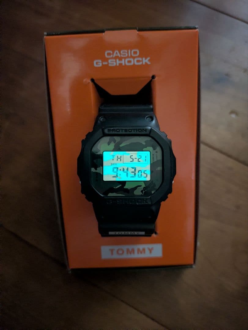 Casio G-Shock DW-5600VT Tommy Collab Digital Watch