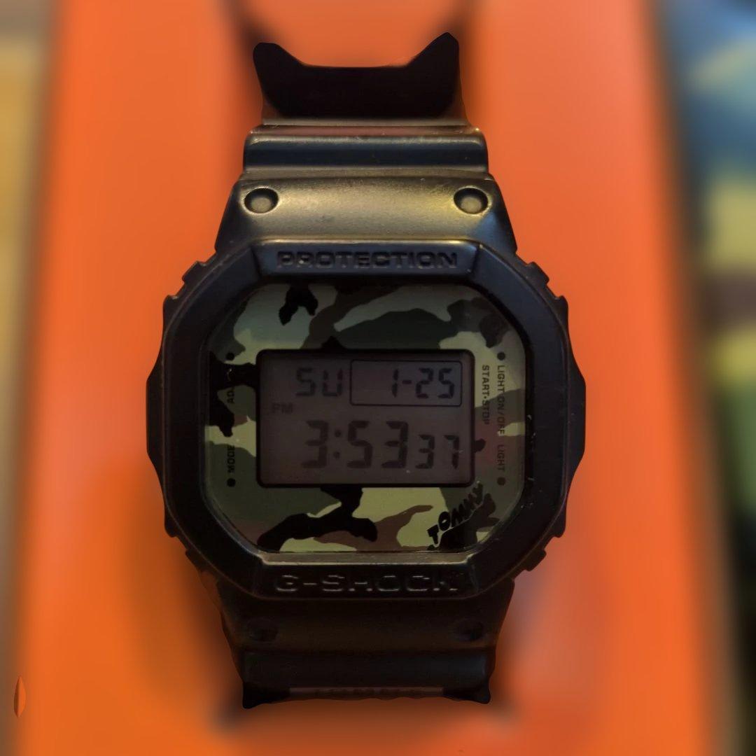 Casio G-Shock DW-5600VT Tommy Collab Digital Watch