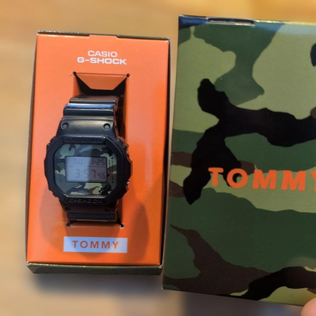 Casio G-Shock DW-5600VT Tommy Collab Digital Watch