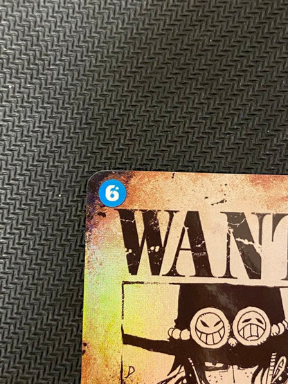 One Piece Portgas D. Ace trading card OP13-119 showing character artwork on standard card size