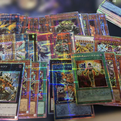 Yugioh Quarter Century Art Collection 50 card set with secret rare and Prisma secret rare cards Japanese import