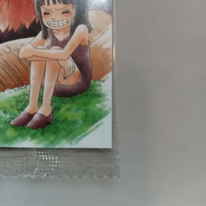 Unopened One Piece Robin Sauro Wafer Card with Oharas recollection design in original packaging