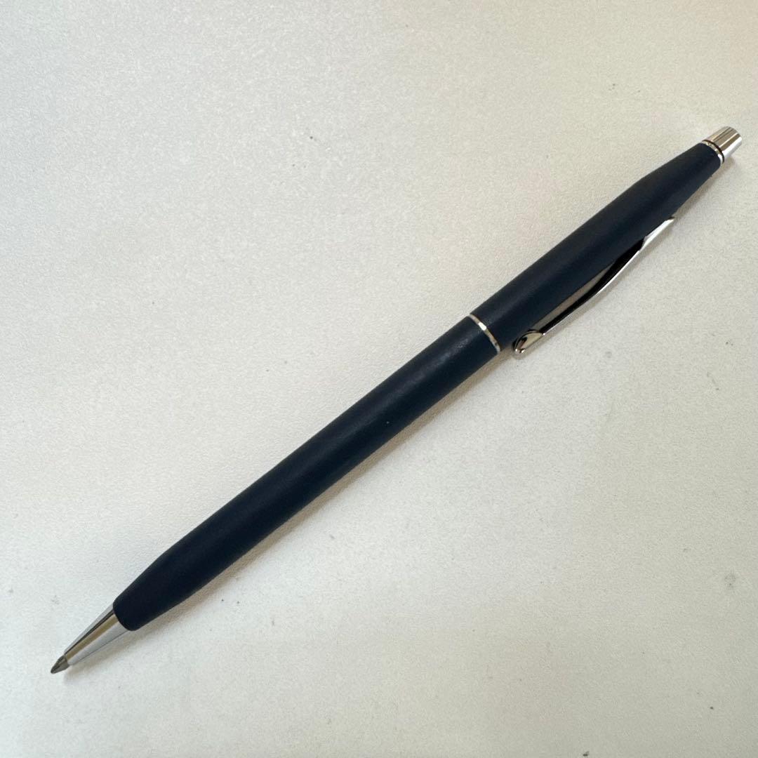 Cross Classic Century matte navy twist ballpoint pen, vintage Japan import with black and navy finish