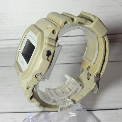 Casio G-Shock DW-5600M Outdoor Natural Color Beige Watch with New Battery Tested & Working — Japan Import