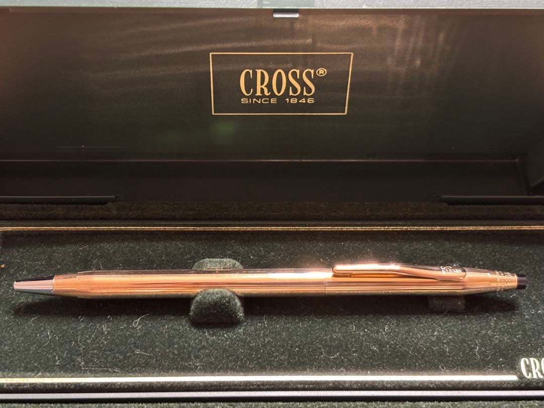 Cross Classic Century Gold PVD 14K Gold Plating Watch — Japan Import