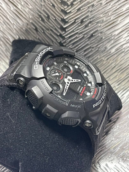 Casio G-Shock GA-100MC Digital Analog Quartz Watch Black — Japan Import
