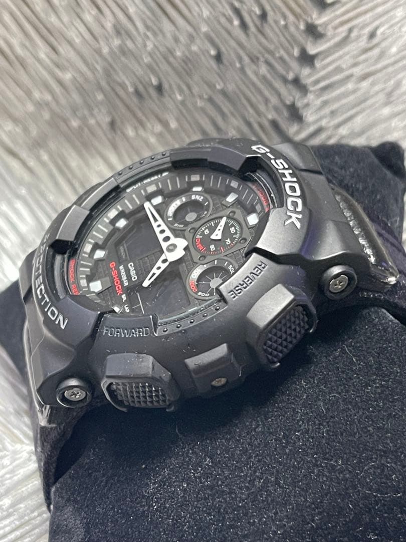 Casio G-Shock GA-100MC Digital Analog Quartz Watch Black — Japan Import
