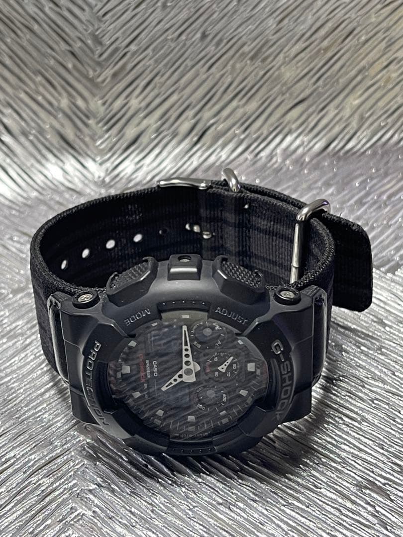 Casio G-Shock GA-100MC Digital Analog Quartz Watch Black — Japan Import