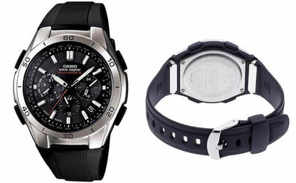 Casio Radio-Controlled Solar Watch Black Japan Import