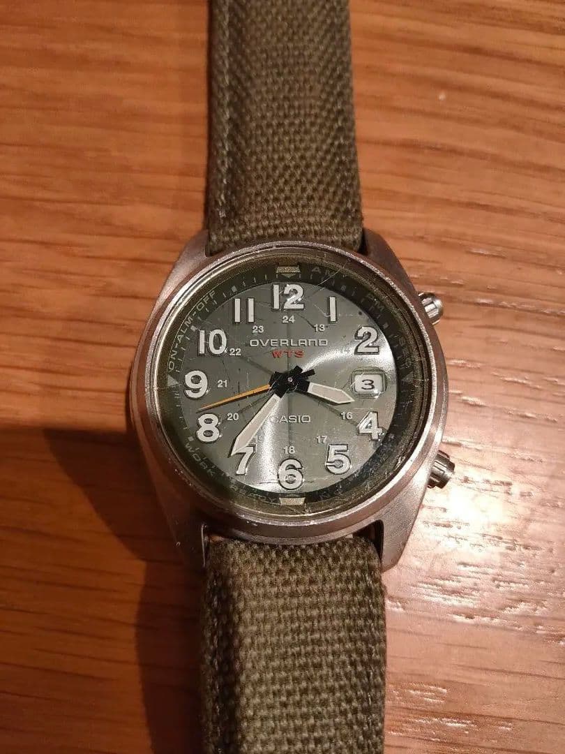 Casio Overland Radio Wave Solar Watch